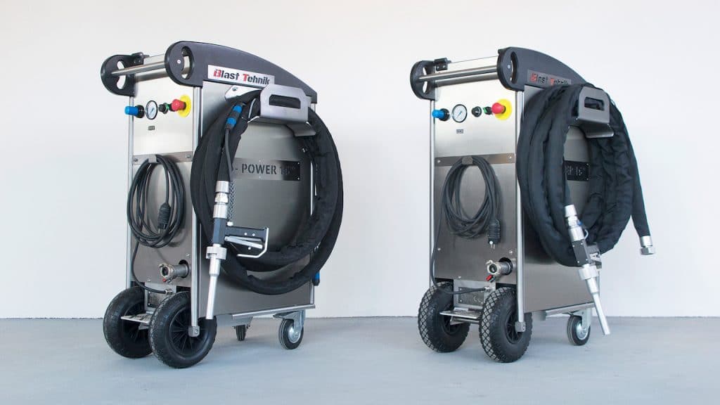 dry ice cleaning machine  systeco cleaning technology from germany